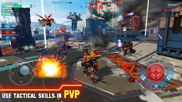 War Robots Mod Apk Walang limitasyong Platinum