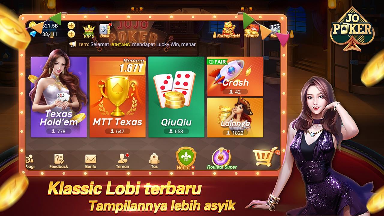 JOJO Texas Domino Gaple Slot Tangkapan skrin 0