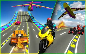 Rocket Car Racing Stunts Zrzut ekranu 2