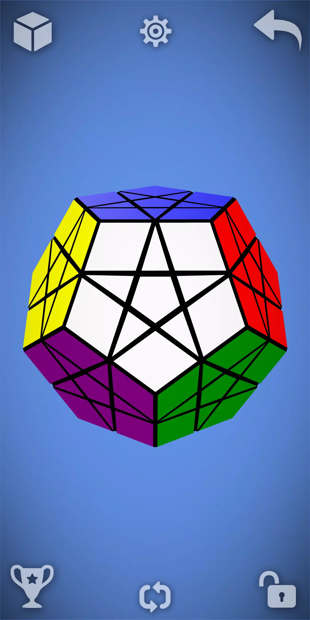 Magic Cube Puzzle 3D Скриншот 2