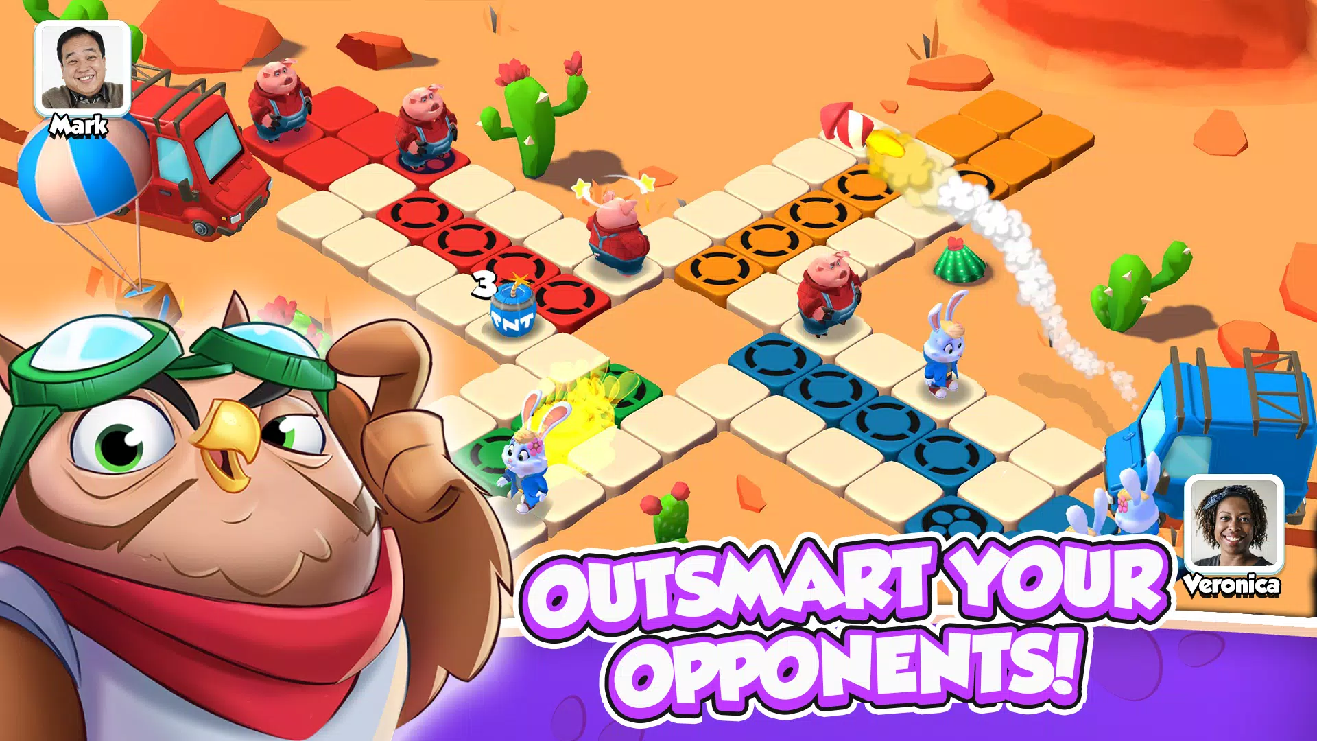 Ludo: Animal Heroes 스크린샷 2
