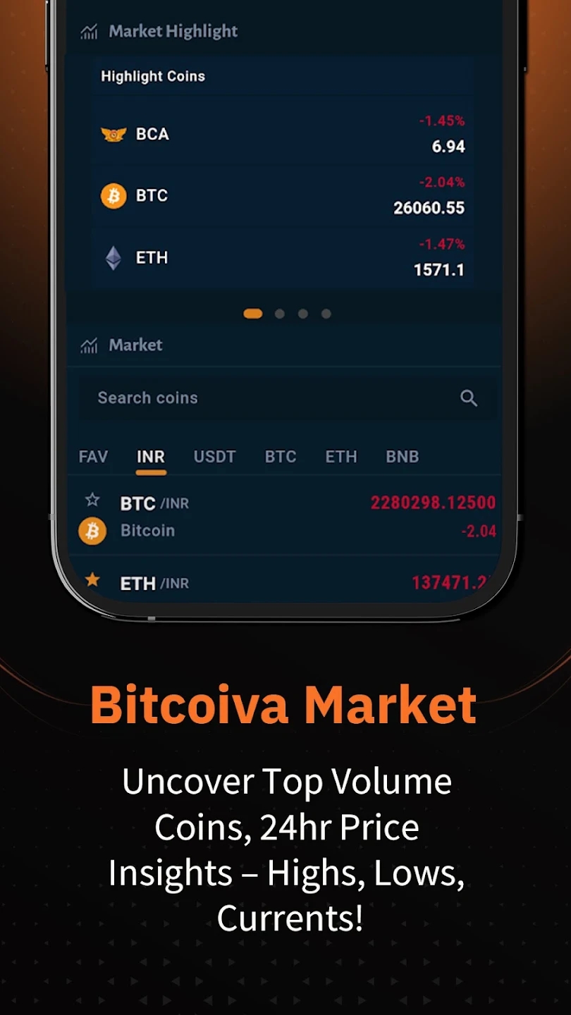 Bitcoiva ဖန်သားပြင်ဓာတ်ပုံ 0