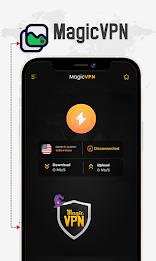 Magic VPN – VPN Fast & Secure Captura de tela 0