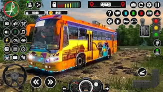 Offroad Coach Bus Simulator 3D Zrzut ekranu 2