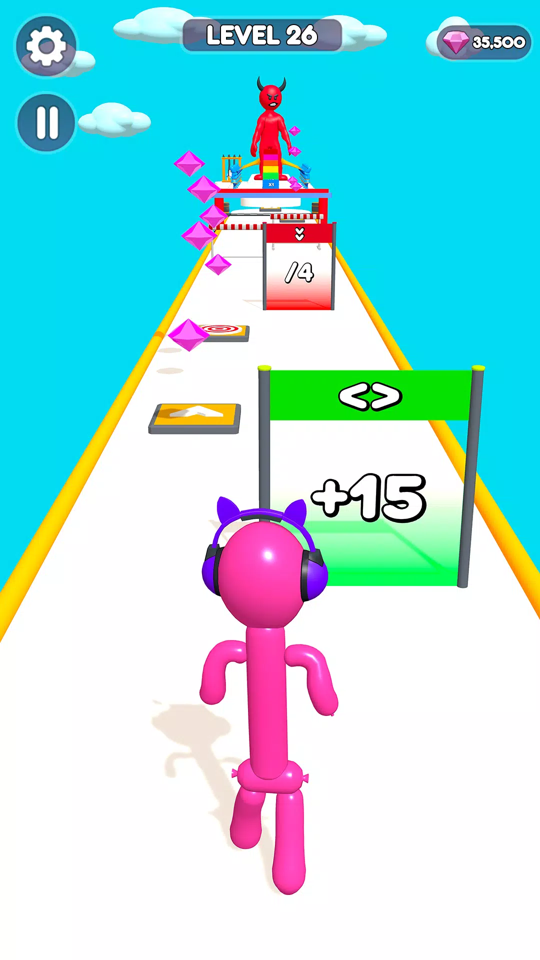 Screw-Man Rush 3D Скриншот 0