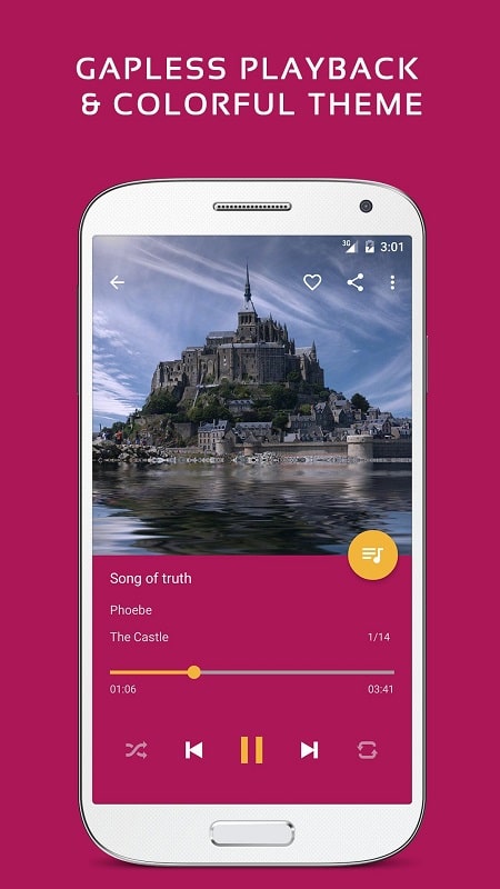 Pulsar Music Player Pro Tangkapan skrin 2