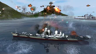 WARSHIP BATTLE:3D World War II स्क्रीनशॉट 2