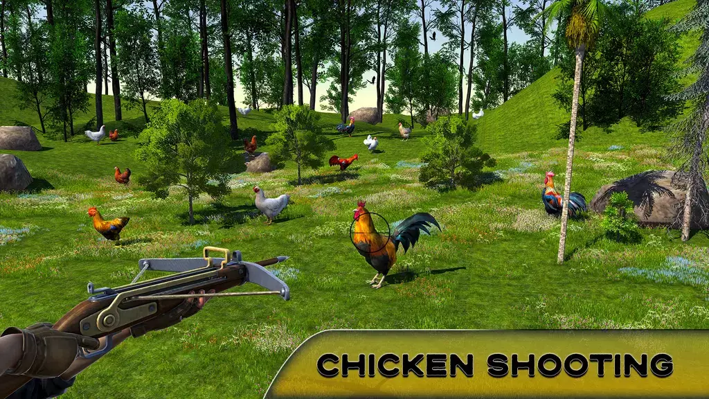 Chicken Hunting Challenge Game ภาพหน้าจอ 1