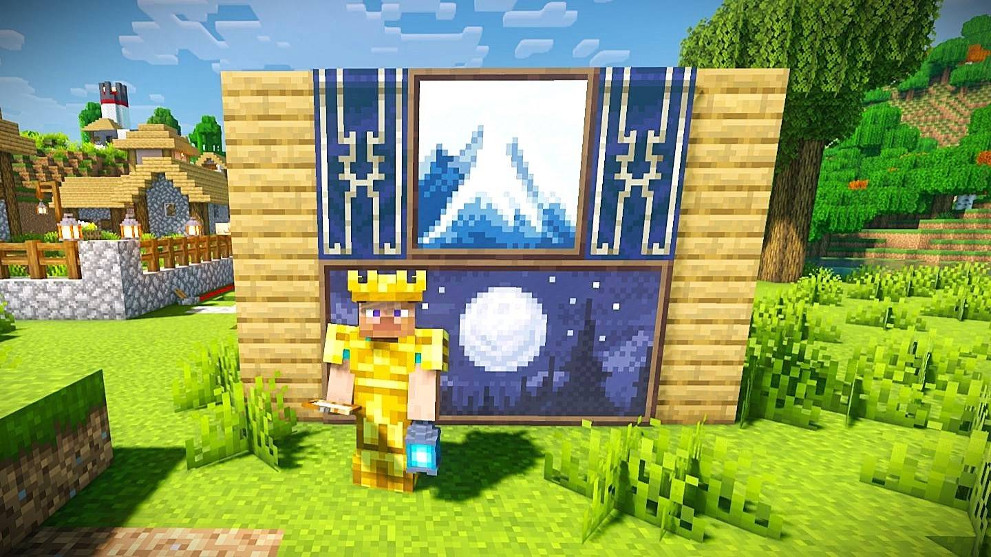 MINECRAFT တွင်အနုပညာ - ပန်းချီကားများကိုကျွမ်းကျင်စွာဖန်တီးခြင်း