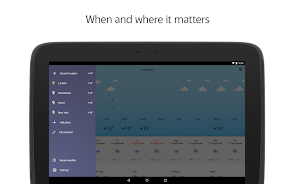 Yandex Weather Capture d'écran 1