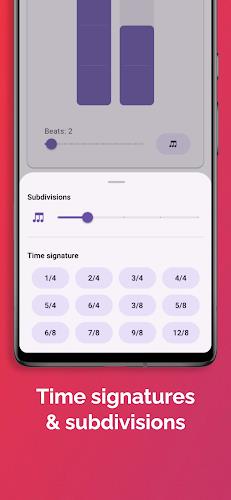 Easy Metronome Schermafbeelding 3