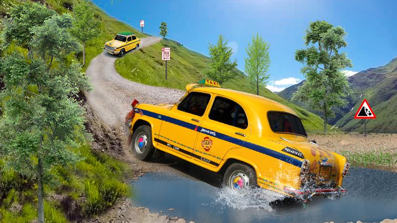 Offroad Taxi Driving Sim 2021应用截图第1张