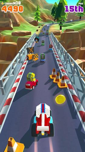 Blocky Racer Скриншот 0