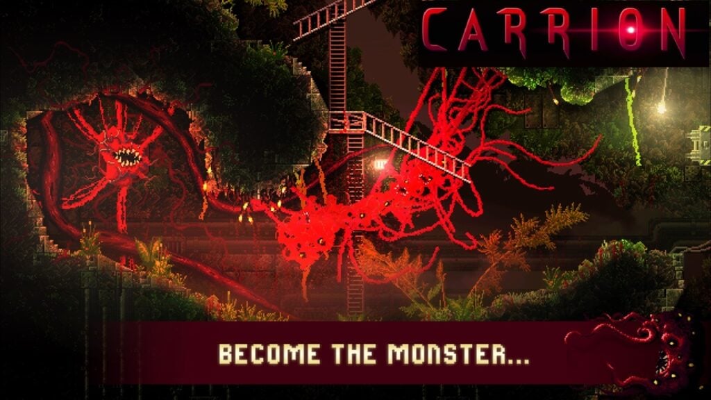 Carrion Horror Game chegando ao celular, satisfaz desejos canibais