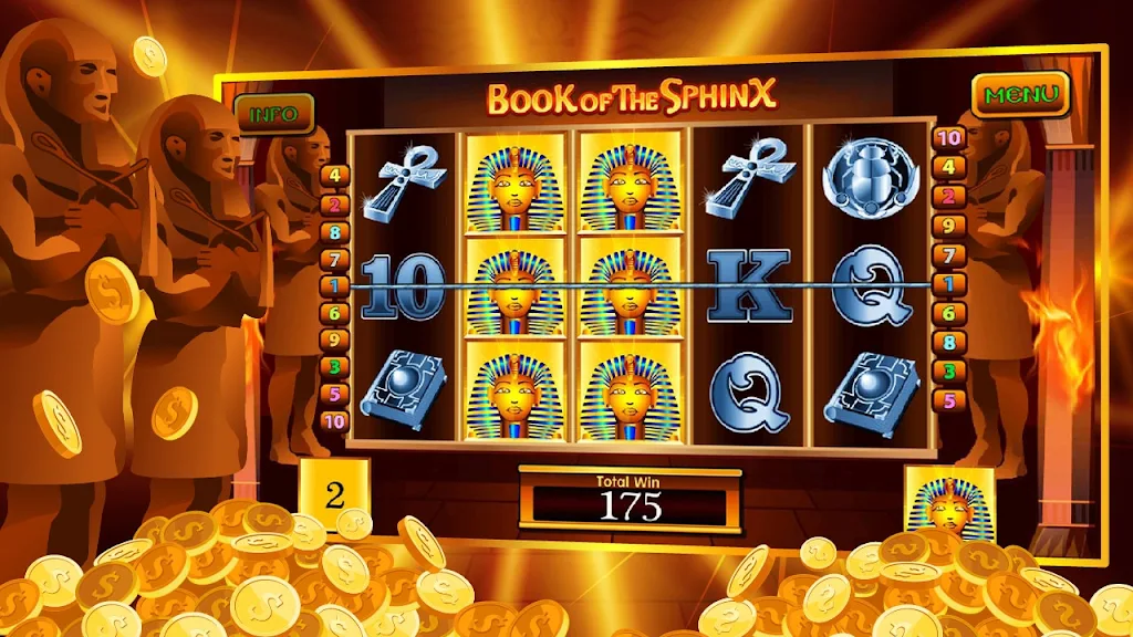 Book Of Sphinx Slot Captura de pantalla 0