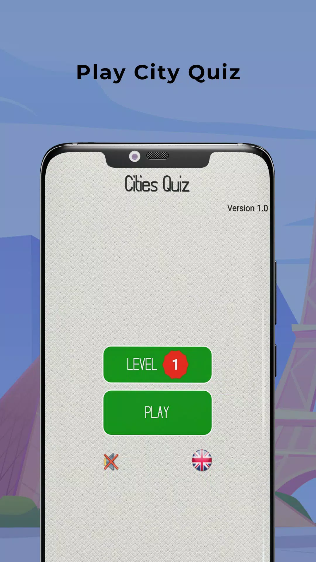 Cities Quiz Captura de tela 0