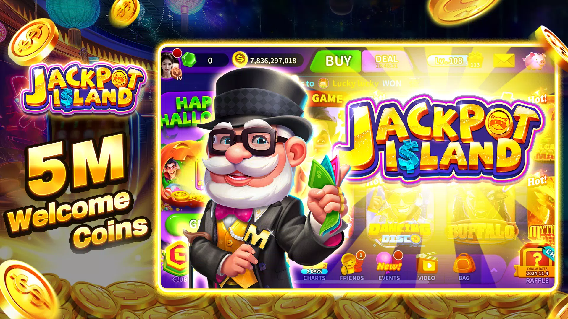 Jackpot Island Ekran Görüntüsü 0