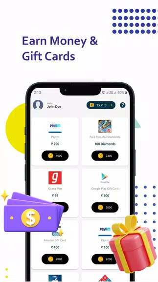 Earn Rewards & Cashback Ảnh chụp màn hình 0