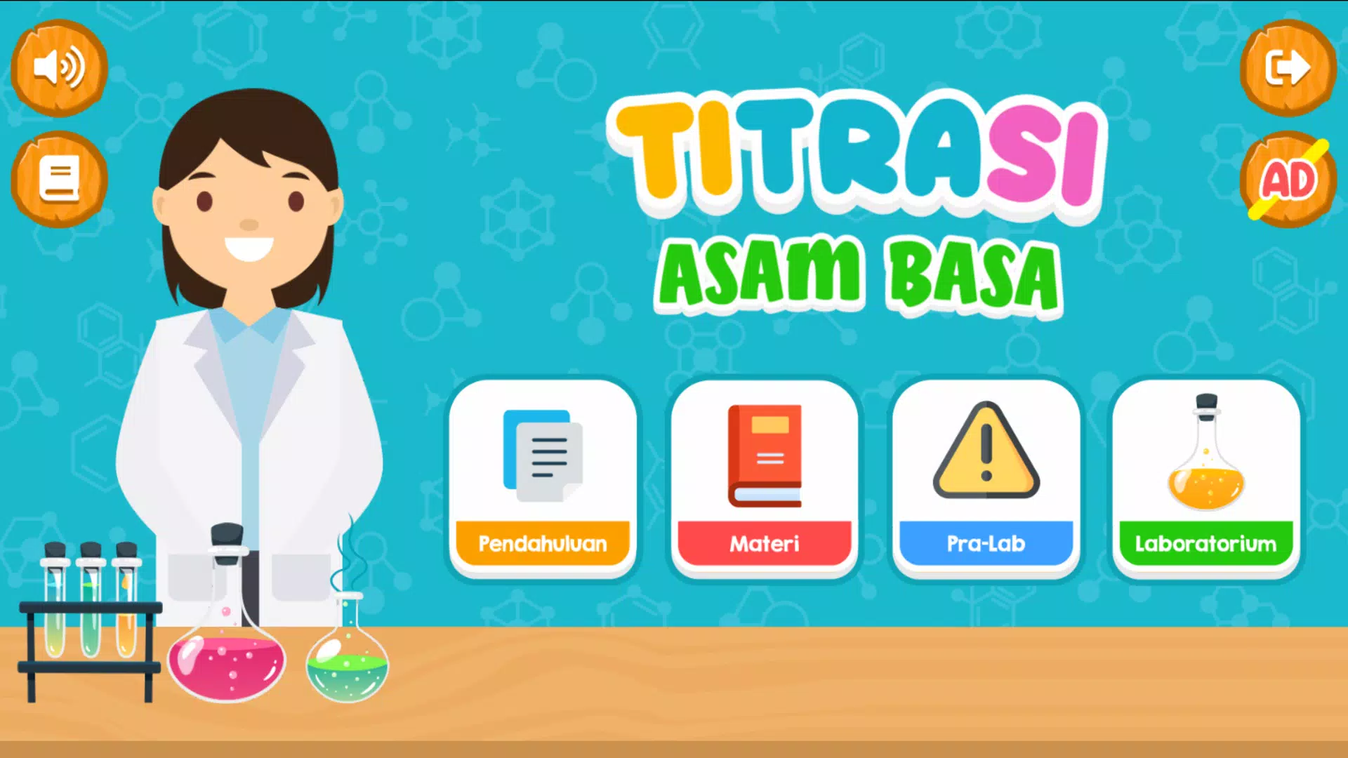 Virtual Lab Titrasi Asam Basa Ekran Görüntüsü 1