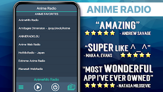 Anime Radio Favorites Captura de pantalla 1