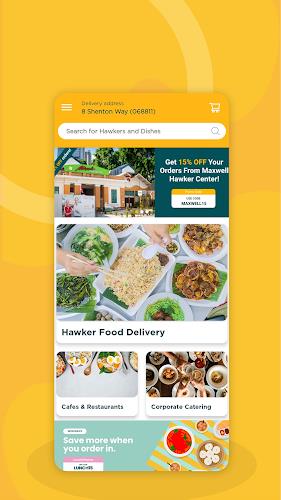 WhyQ Shiok Hawker Delivery Скриншот 0