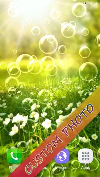 Bubble Live Wallpaper स्क्रीनशॉट 0