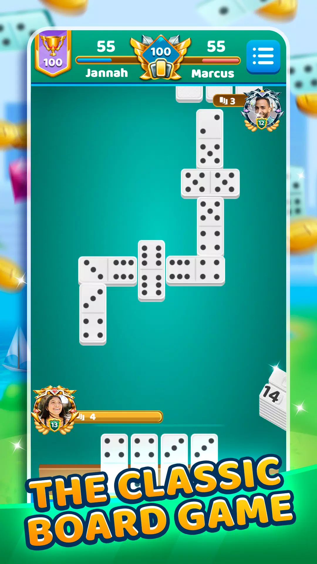 Dominoes Battle 스크린샷 0