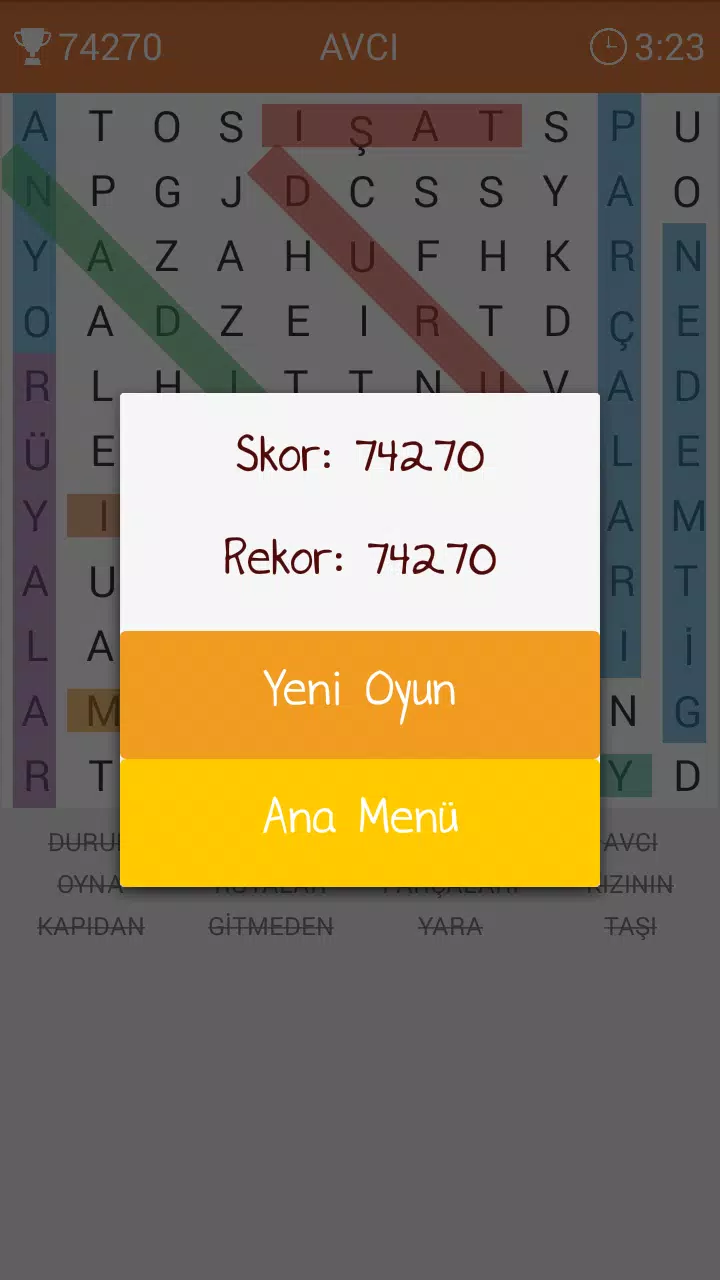 Kelime Bulmaca Tangkapan skrin 2