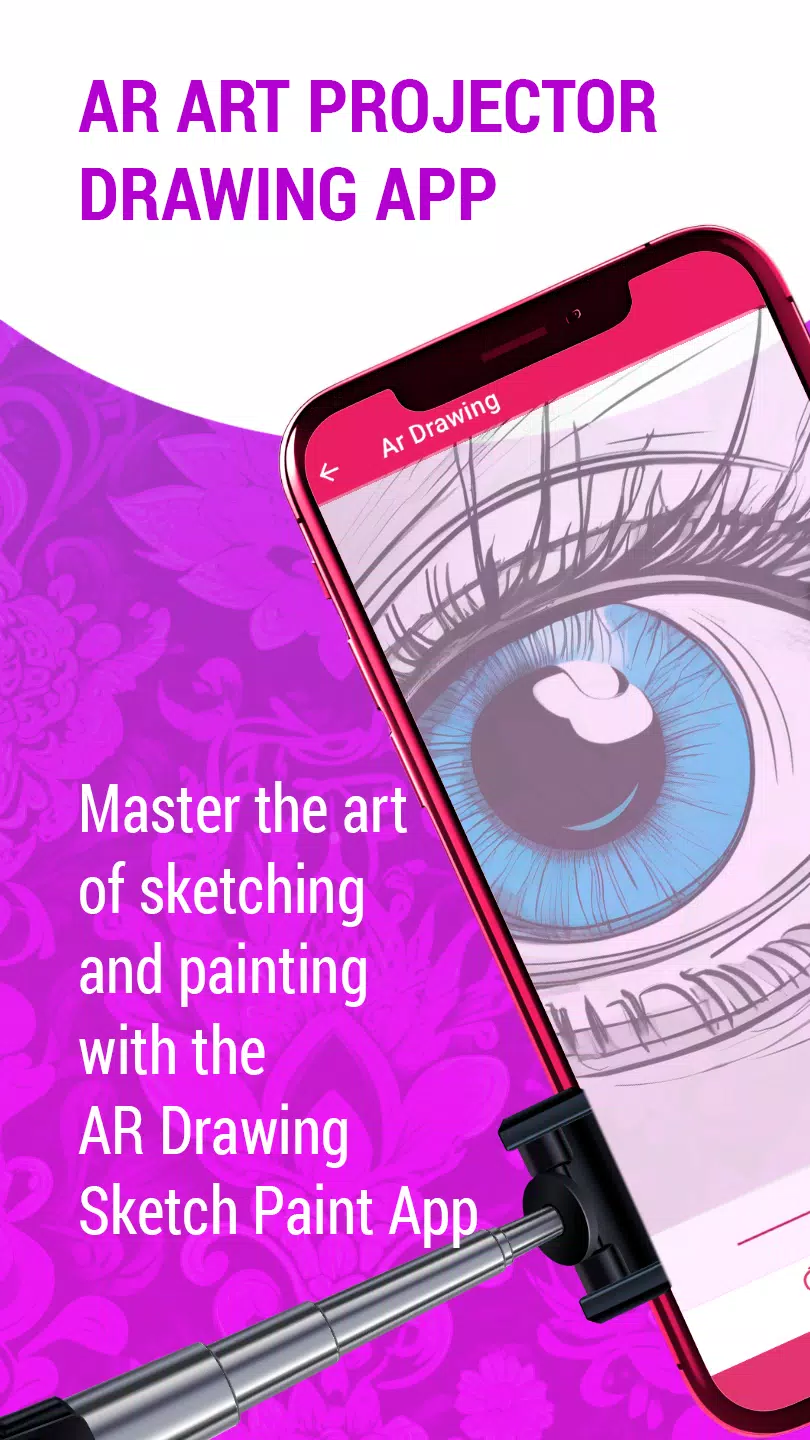AR Art Projector Drawing App Ảnh chụp màn hình 0