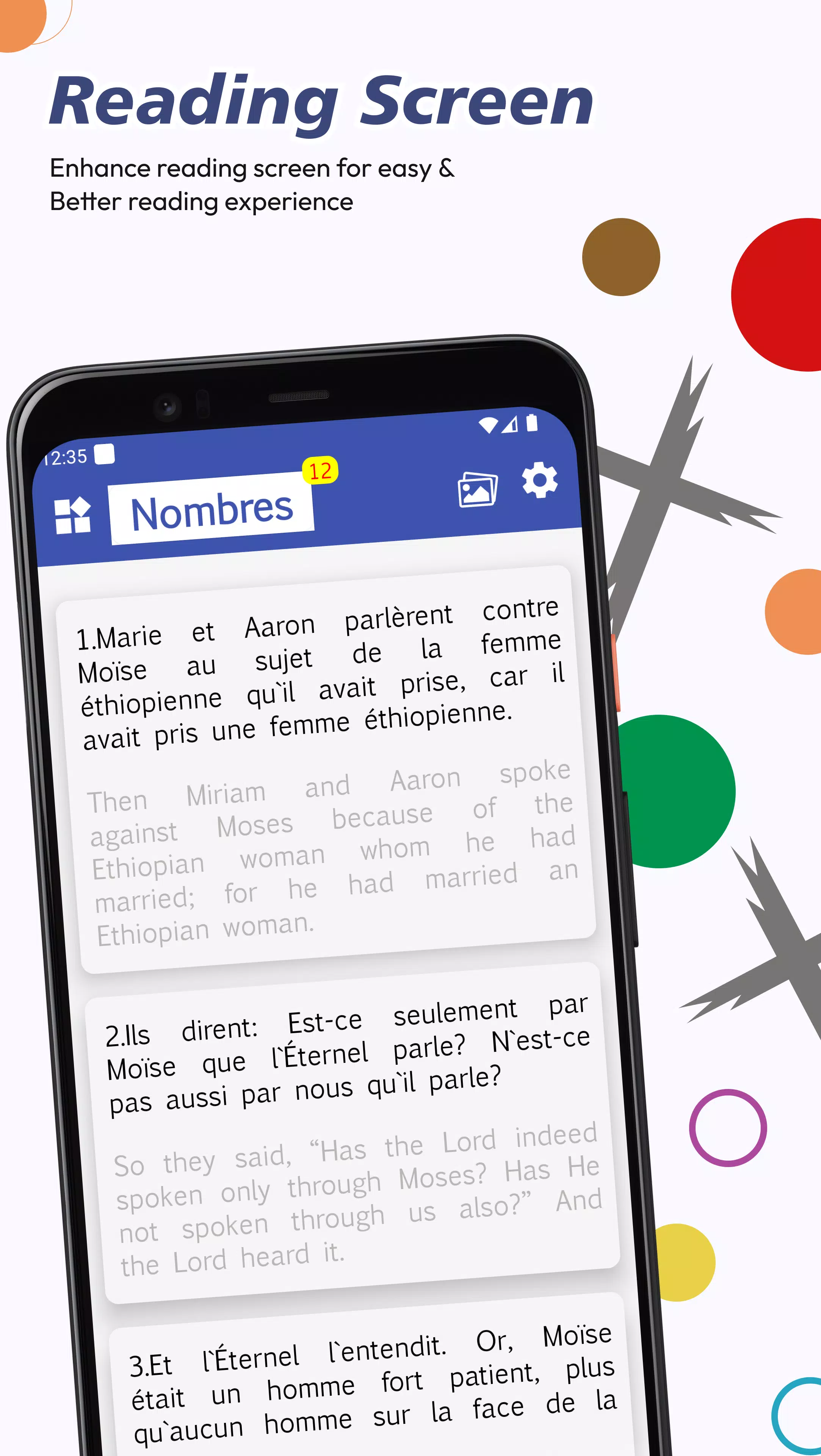 French English Bible スクリーンショット 0