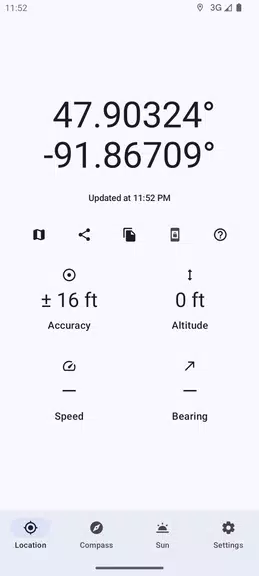 Positional GPS, Compass, Solar スクリーンショット 0