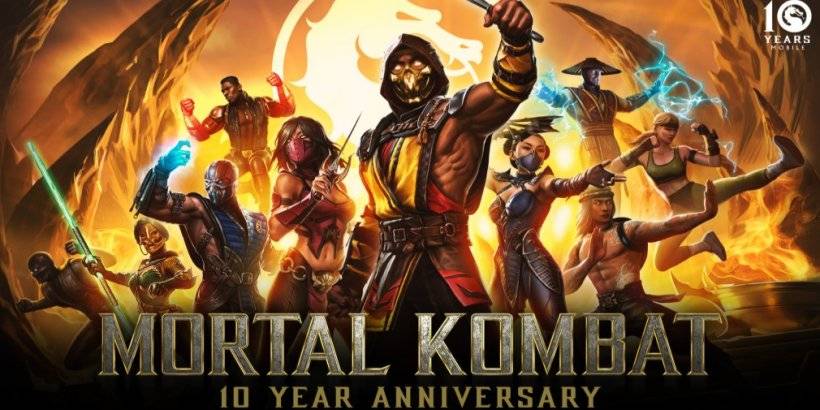 Mortal Kombat Mobile เป็นวันครบรอบ 10 ปีกับ MK1 Geras, Klassic Skarlet