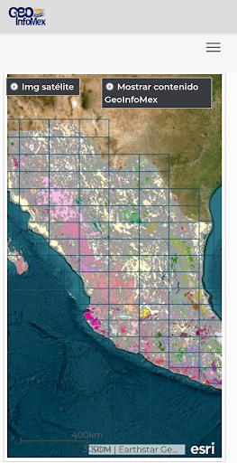 GeoInfoMex Captura de tela 2