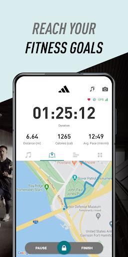 adidas Running: Sports Tracker Tangkapan skrin 1