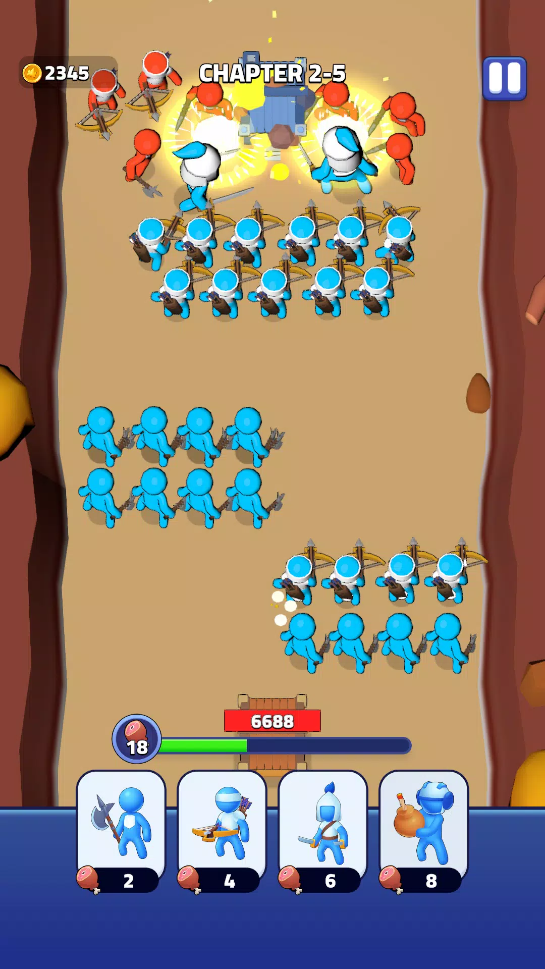 Warrior Clash Capture d'écran 2