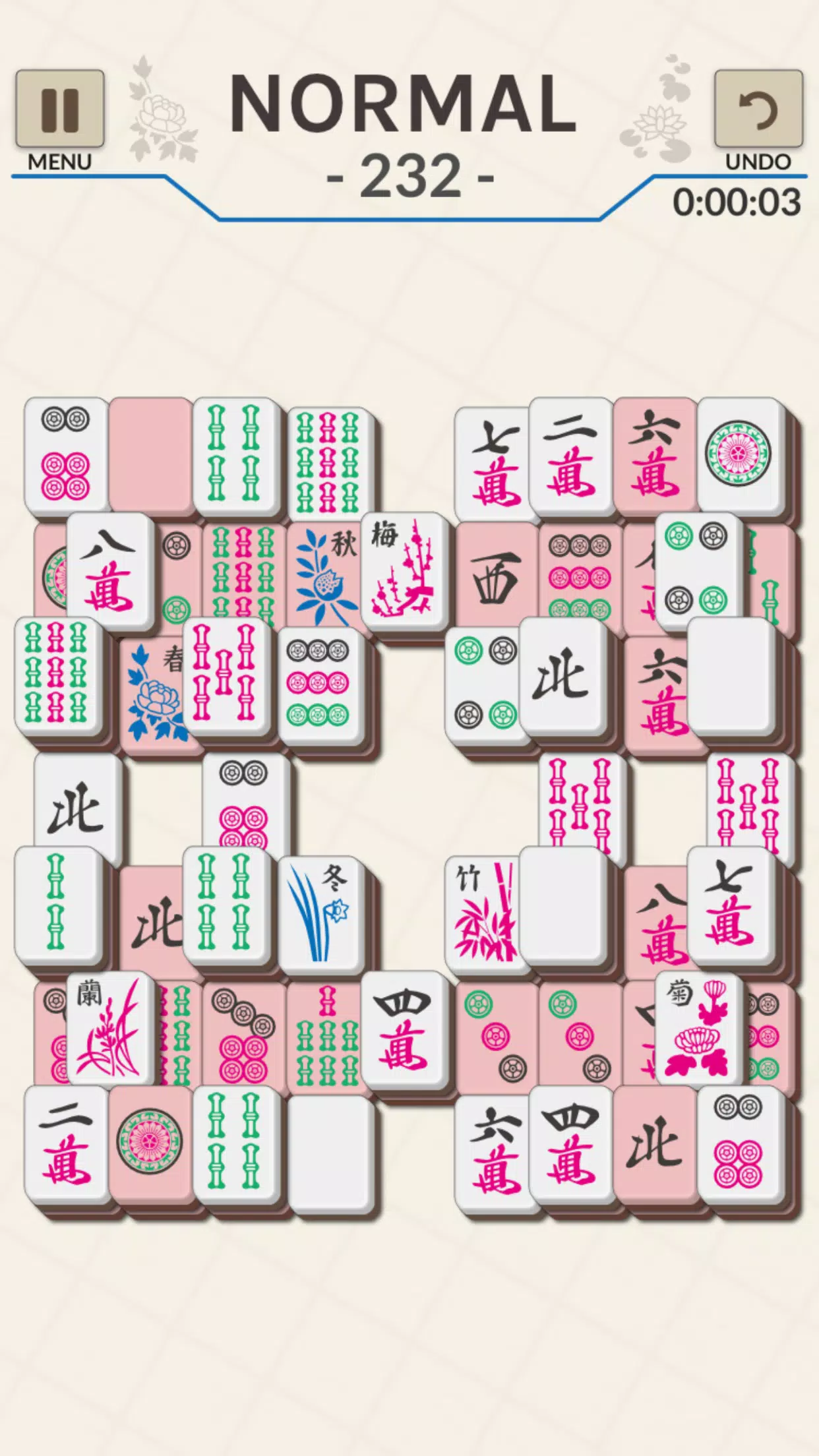Mahjong Solitaire 1000 Classic Capture d'écran 2