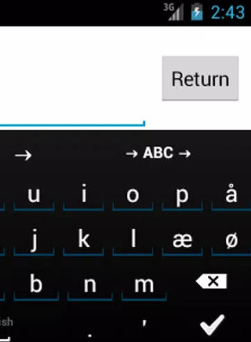 Danish for AnySoftKeyboard स्क्रीनशॉट 2