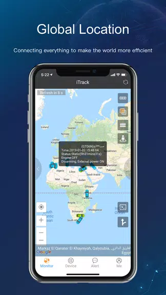 iTrack - GPS Tracking System Zrzut ekranu 0