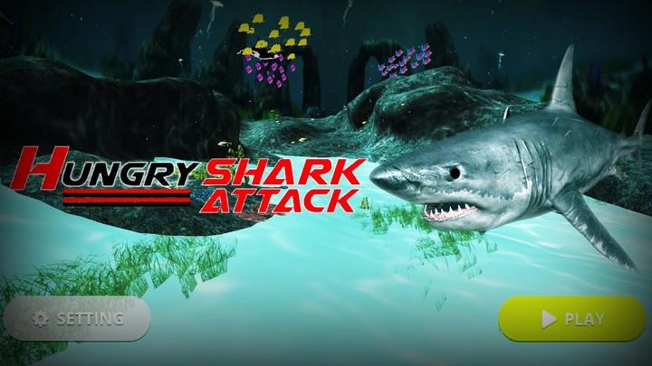 Killer Shark Attack: Fun Games Tangkapan skrin 0