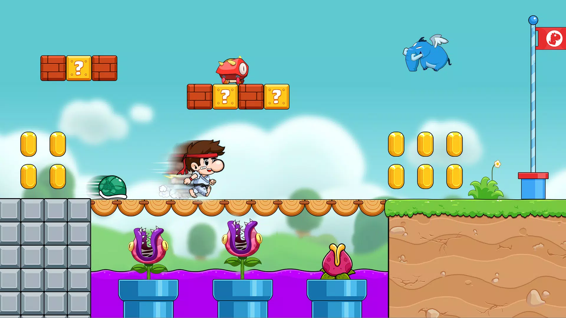 Bean's World Super: Run Games ภาพหน้าจอ 3