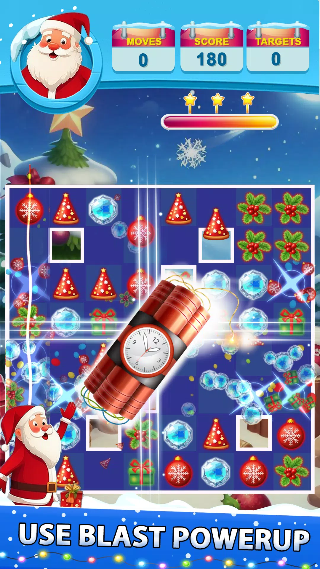 Santa Match Adventure Capture d'écran 1