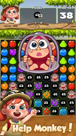 Fruits POP : Match 3 Puzzle ภาพหน้าจอ 2