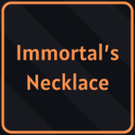 忍者時間からのImmortalのネックレス