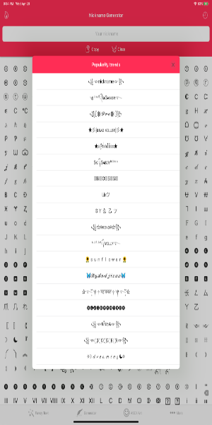 Fancy Text Symbols Mod Apk