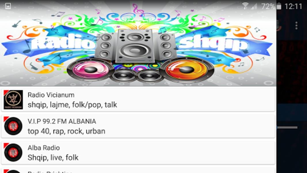 RadioShqip Capture d'écran 0