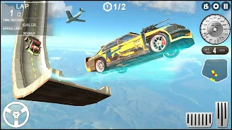 Impossible GT Racing Car Stunt Schermafbeelding 3