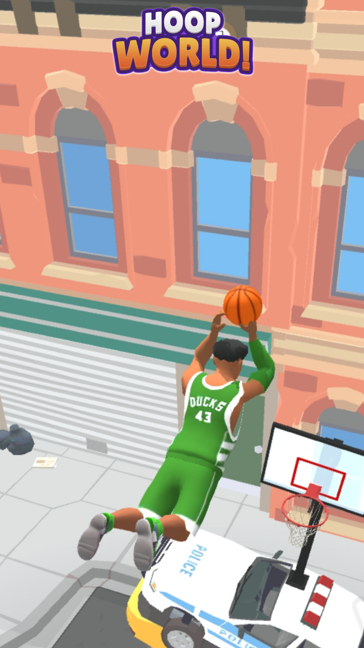 Hoop World: Flip Dunk Game 3D スクリーンショット 1