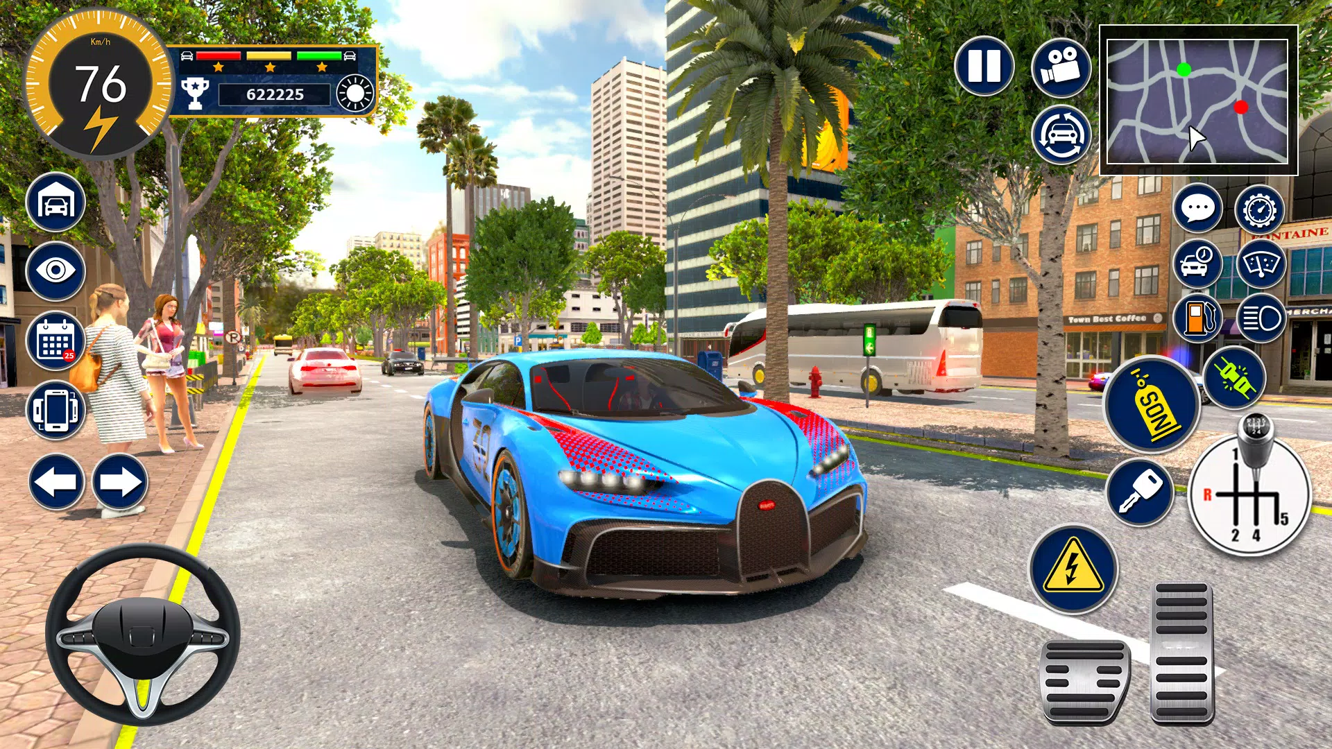 Bugatti Game Car Simulator 3D應用截圖第2張