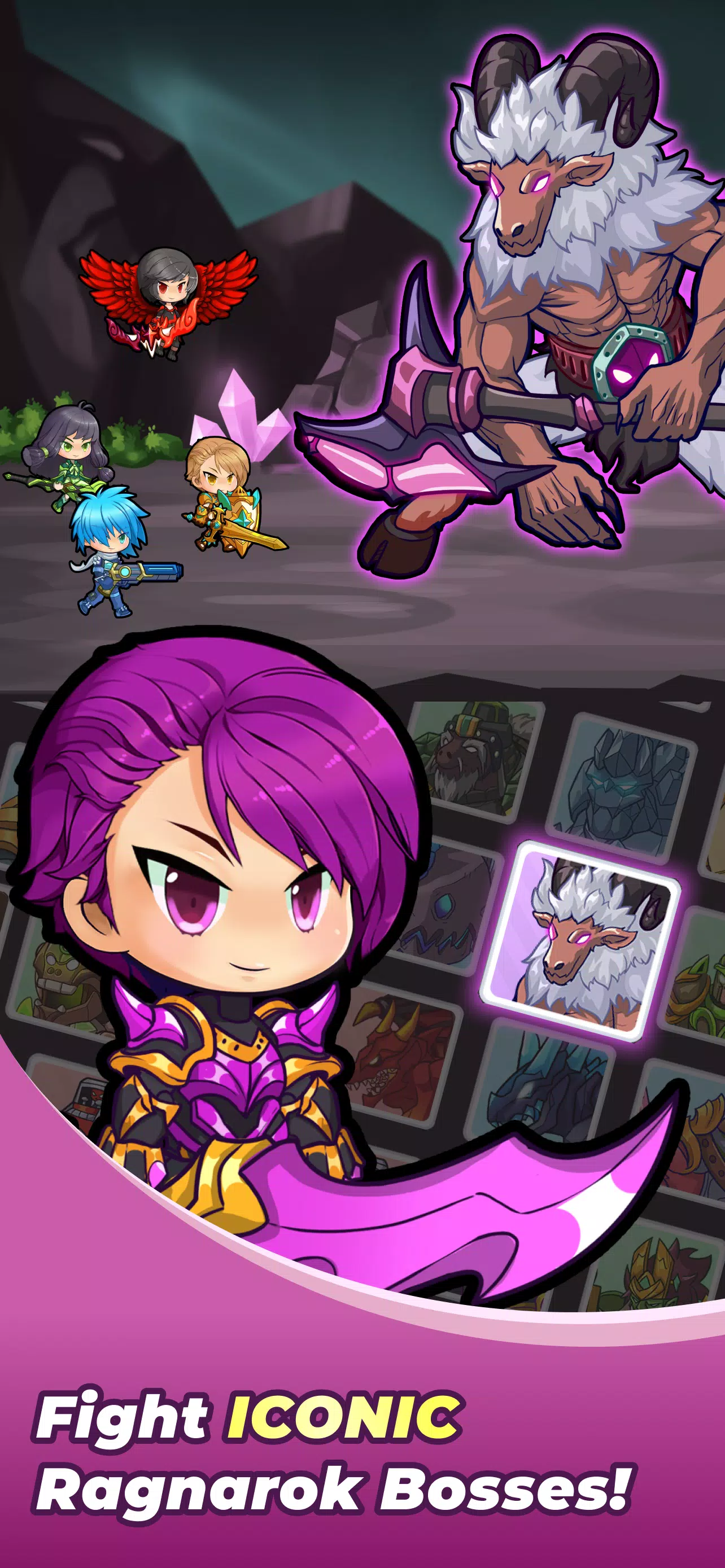 Midgard Heroes: Ragnarok Idle應用截圖第3張