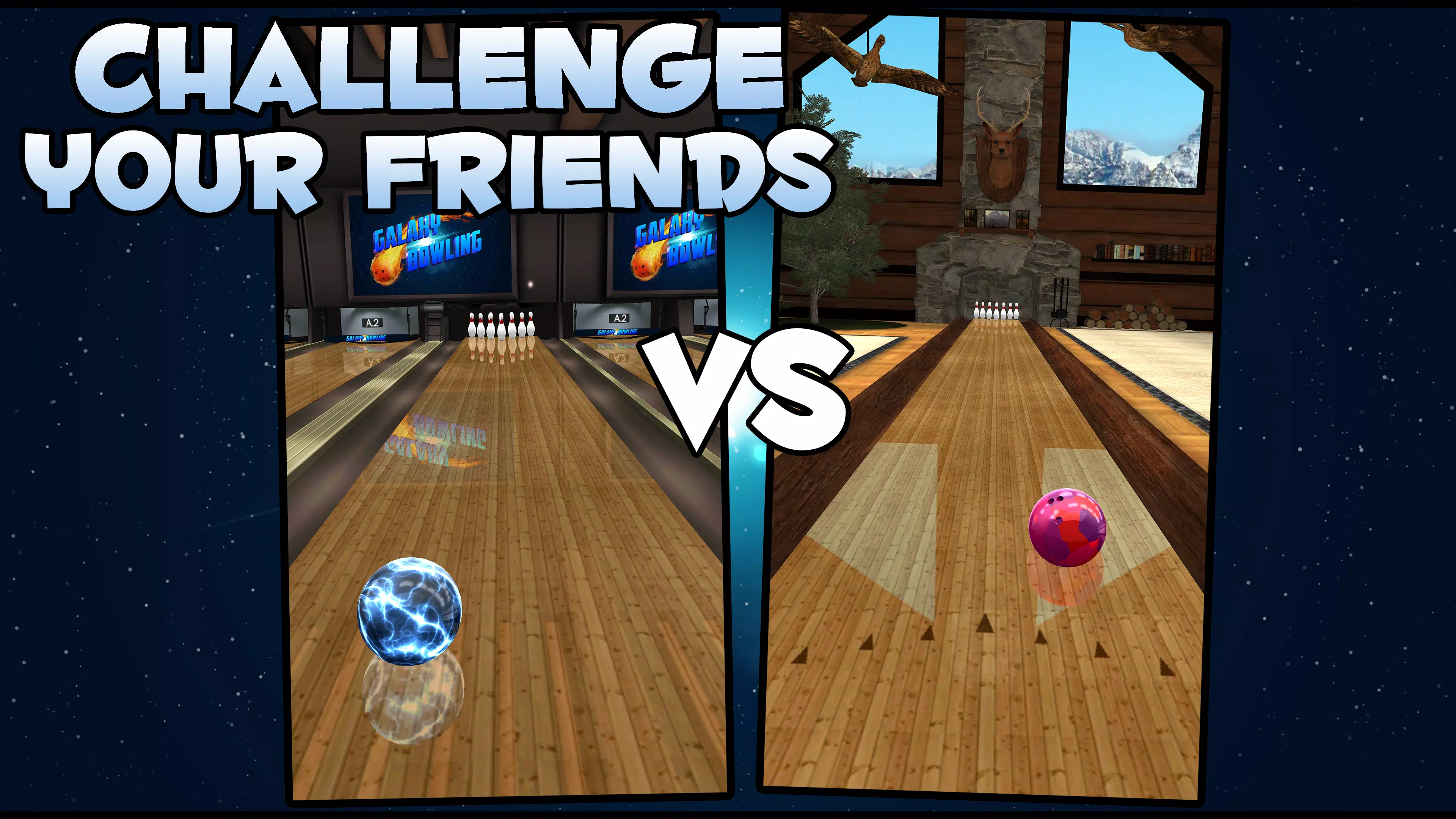 Galaxy Bowling 3D应用截图第1张